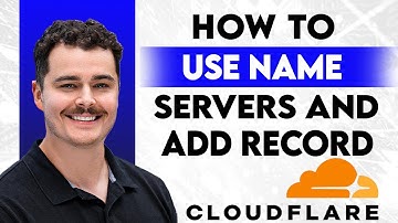 Hoe gebruik ik Cloudflare-naamservers en hoe voeg ik een record toe aan Cloudflare?