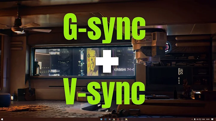 The Proper Way to Use G-sync and V-sync