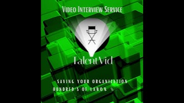 TalentVid is the Video Interview Service used by EHS Recruiting company