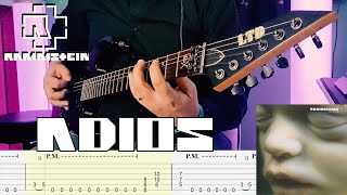 Rammstein - Adios |Guitar Cover| |Tab|