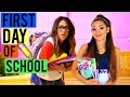 What to EXPECT on the First Day of School! BACK TO SCHOOL 2015! Niki and Gabi