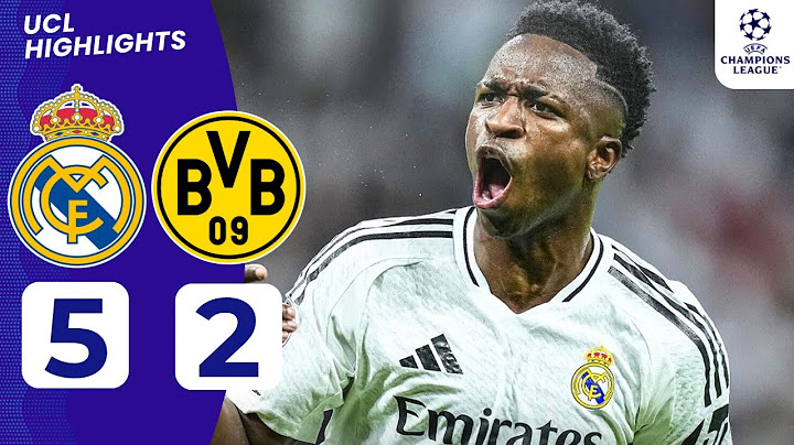 Real Madrid vs Dortmund (5-2) | All Goals & Highlights | UEFA Champions League 2024/25