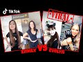 Recreating VIRAL TikToks Challenge! Charli D'amelio Vs Addison Rae | Emily and Evelyn