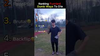 Ranking the Most Painful Dumb Ways to D1e 💀 #ranking #shorts #fails #viral