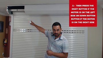 Program 15ch remote control Of you AHT Hurricane Shutters