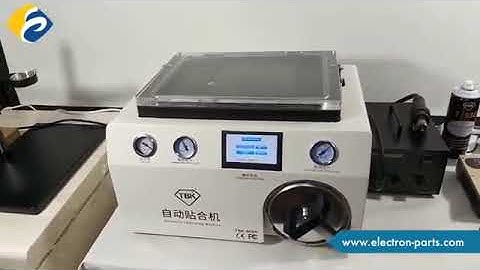 TBK 408A mobile phone repair LCD With Glass lamination machine!Whatsapp+8613824315897
