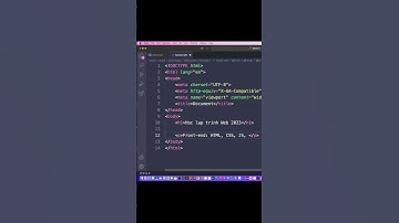 Cách dùng VSCode để lập trình web (P1) #laptrinh #laptrinhweb #hoclaptrinh #hoclaptrinhonline