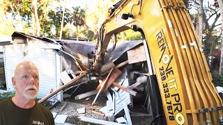 Watch This Tiny House Demolition  Will It Fit In 1 Dumpster?