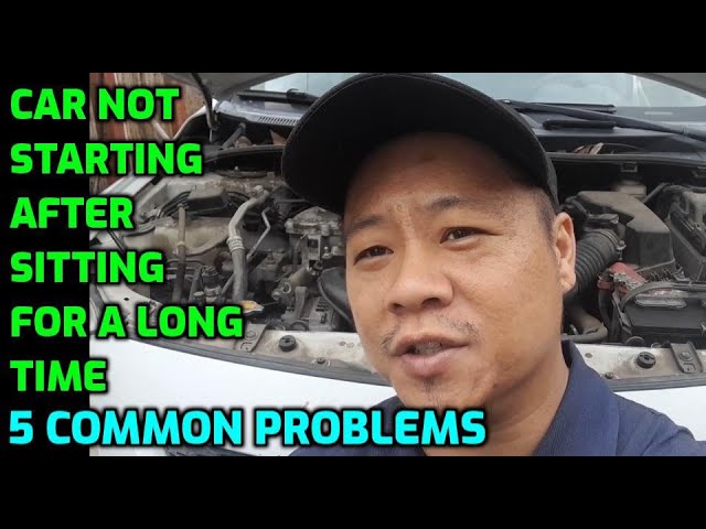 Reasons Your Car Is Hard To Start After Sitting