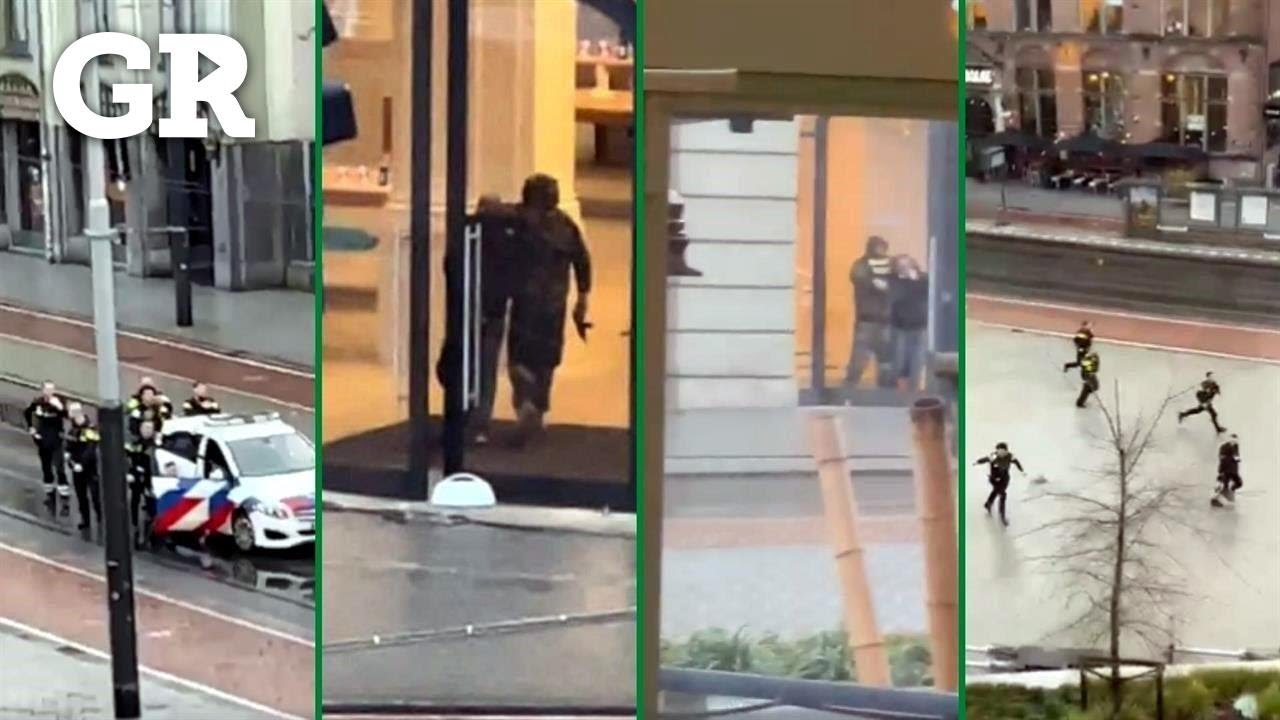 Toman rehenes en tienda Apple de Ámsterdam