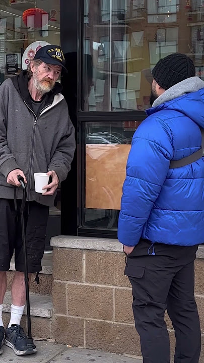 Homeless Veteran Gets A HUGE Surprise! 🫡
