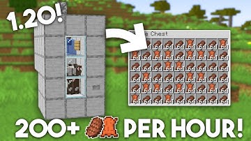 Minecraft EASY Cow Farm in Bedrock 1.21 (MCPE/Xbox/PS4/Nintendo Switch/Windows10)