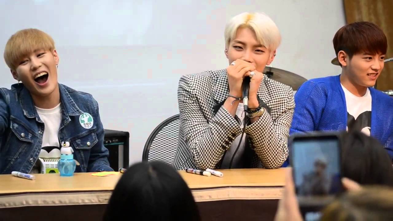 hotshot 핫샷  hongdae fansign event 15.05.09