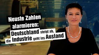 Neuste Zahlen alarmieren: Deutschland steigt ab, die Industrie geht ins Ausland