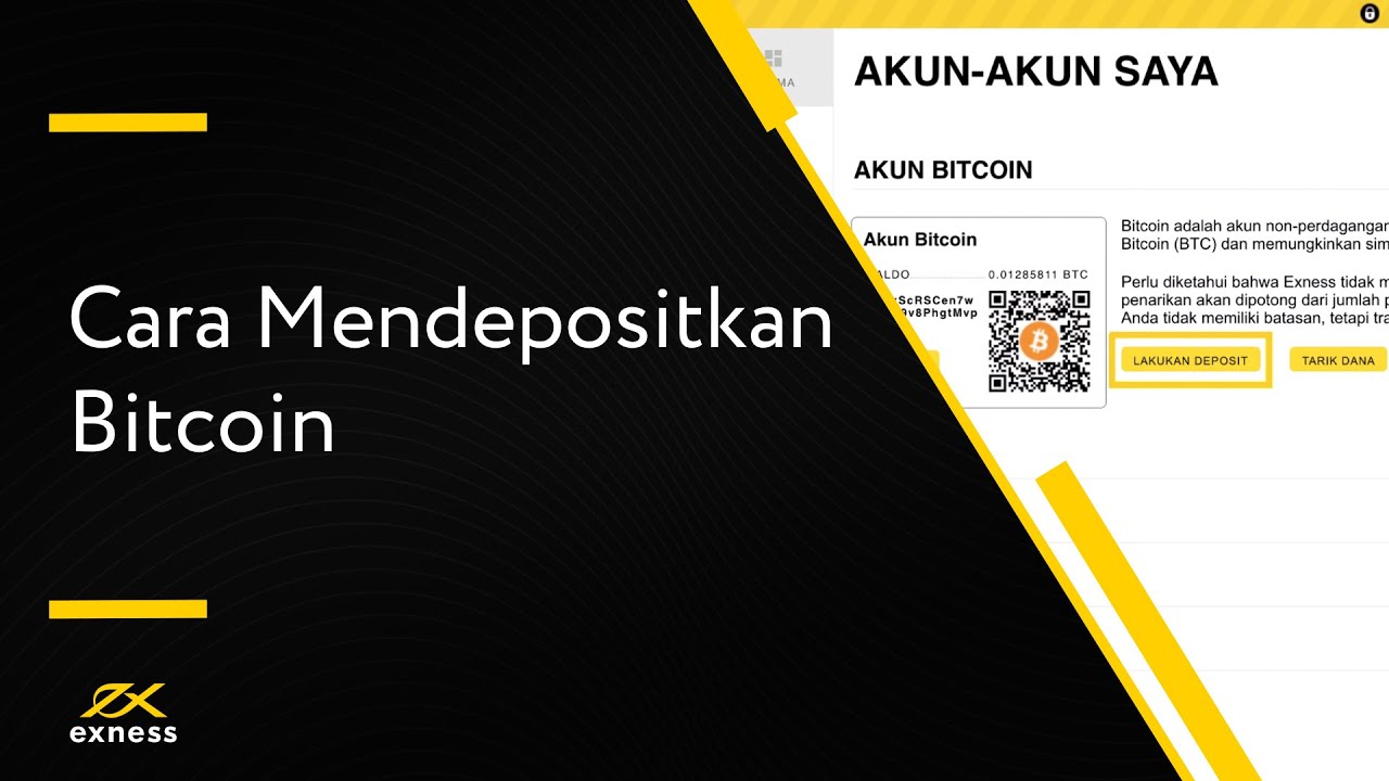 Cara Melakukan Deposit Bitcoin | Exness