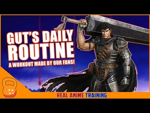 Guts&#; Daily Routine (Berserk) | The Black Swordsman Series | Real Anime Training Guts&#; Daily Routine (Berserk) | The Black Swordsman Series | Real Anime Training