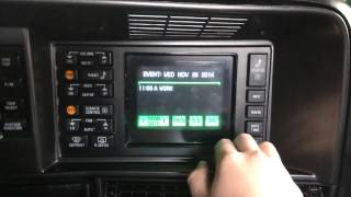 Oldsmobile Toronado Trofeo Visual Information Center (VIC) Quick Overview