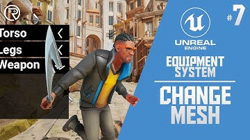Unreal Engine 4 Tutorial - Equipment System Part 7: Change Mesh