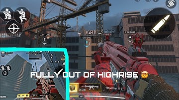 OUT OF HIGHRISE MAP GLITCH STILL THERE 😆(FULLY OUT OF MAP)/CODM/Battle galaxy pro