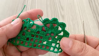 CHARMING Crochet  Edge Lace Pattern