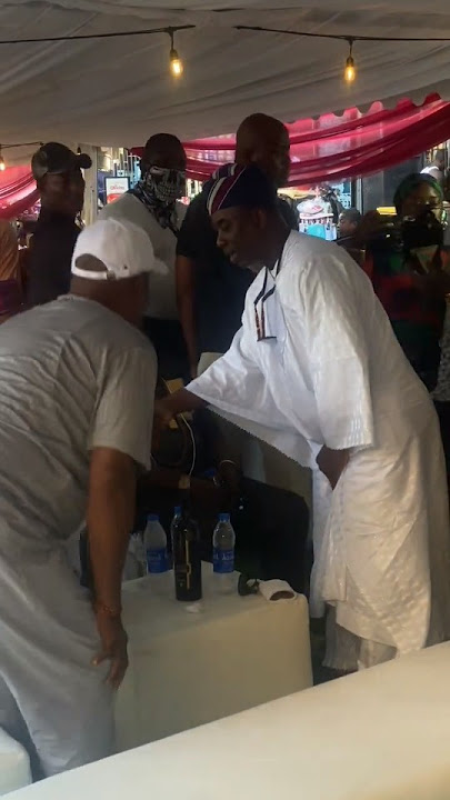 K1 De Ultimate turn up at Egungun Sejeje Odiberuns 2025