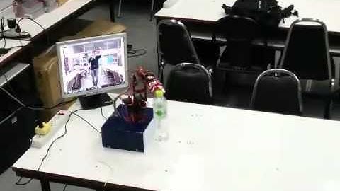 Kinect Control Robotic Arm