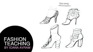 Designing shoes inspired by volume