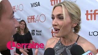 Kate Winslet On Kissing Liam Hemsworth | Lorraine