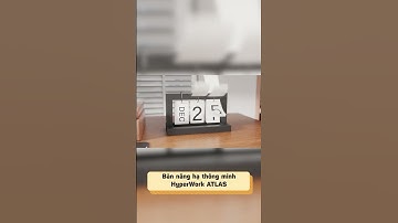 Bàn làm việc nâng hạ thông minh HyperWork ATLAS #congnghe #banthongminh #banlamviec  #setup #phukien
