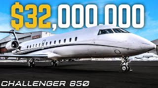 Inside The $32 Million Bombardier Challenger 850 by World Of Luxury 3,159 views 4 months ago 8 minutes, 18 seconds