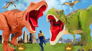 The BEST of Dinosaur Attack | T-rex Chase | Jurassic World Dinosaur Fan Movie #2| Dinosaur | Rexy