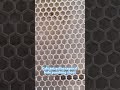 Galvanized Hexagonal Hole Perforated Sheet