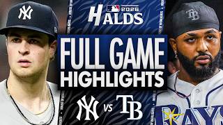 New York Yankees vs Tampa Bay Rays - GAME 2 FULL HIGHLIGHTS | October 5, 2026 MLB Playoffs