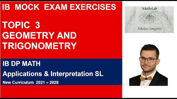 IB DP MOCK EXAM EXERCISE 3.1 [MATH AI SL-TOPIC 3]