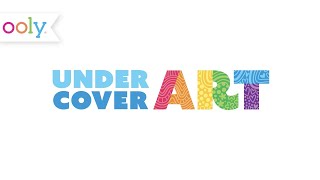 OOLY Undercover Art Hidden Patterns Coloring Activity