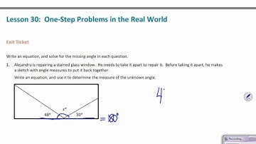 6th grade module 4 lesson 30