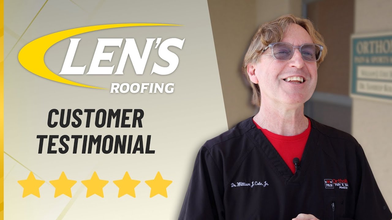 Len's Roofing Customer Testimonial - Commercial Roof Replacement in Bradenton, Florida