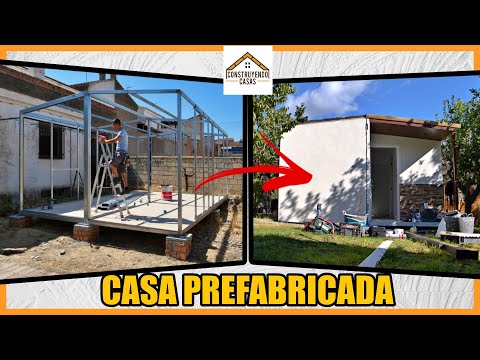 🔶Como Hacer una CASA PREFABRICADA DESDE 0🔶 Paso a Paso