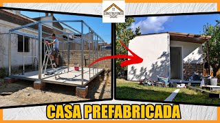 🔶Como Hacer una CASA PREFABRICADA DESDE 0🔶 Paso a Paso