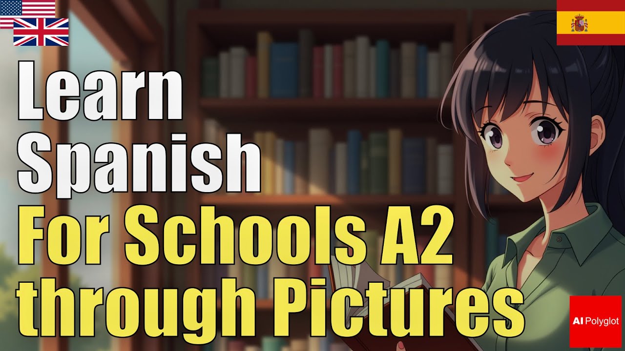 Learn Spanish for School A2 through Pictures | Natural Listening | Must-Know