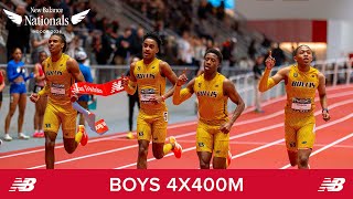 Boys 4x400m Relay - New Balance Nationals Indoor 2024