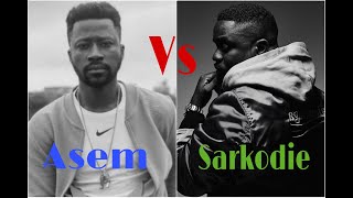 BEEF STILL CONTINUES: Rapper #Asem serves #Sarkodie with Part II of his diss freestyle 😏😥  RATE THIS