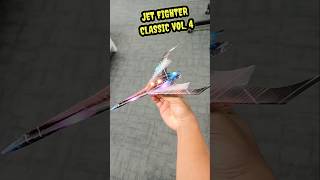 First test flight of a classic fighter jet vol. 4 || Fighter bomber ✈️ #diy #airplane #aircraft