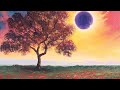 How to Paint an Eclipse Landscape Acrylic Painting LIVE Tutorial