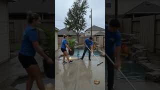 Luxury Backyard Spa Transformation | From Empty Yard to Stunning Rock Hot Tub (Timelapse)