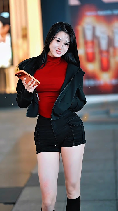 TOP TRENDY CHINESE BEAUTIFUL GIRL STREET FASHION STYLE OUTFIT TIKTOK 🔥🥀#fashiontrends