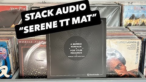 STACK AUDIO “SERENE” TURNTABLE MAT
