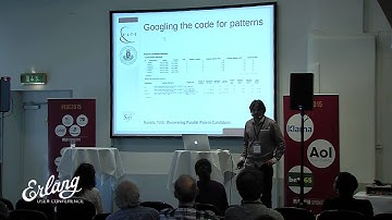 Melinda Toth,  Tamás Kozsik - Discovering Parallel Pattern Candidates - Erlang User Conference 2015