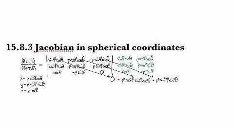 15.8.3 Jacobian in spherical coordinates
