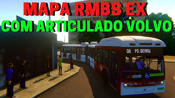 🔴Gameplay Mapa RMBS EX Parque Bitaru Linha 08 CIRCULAR 8 Proton Bus Simulator PBSU Simulador